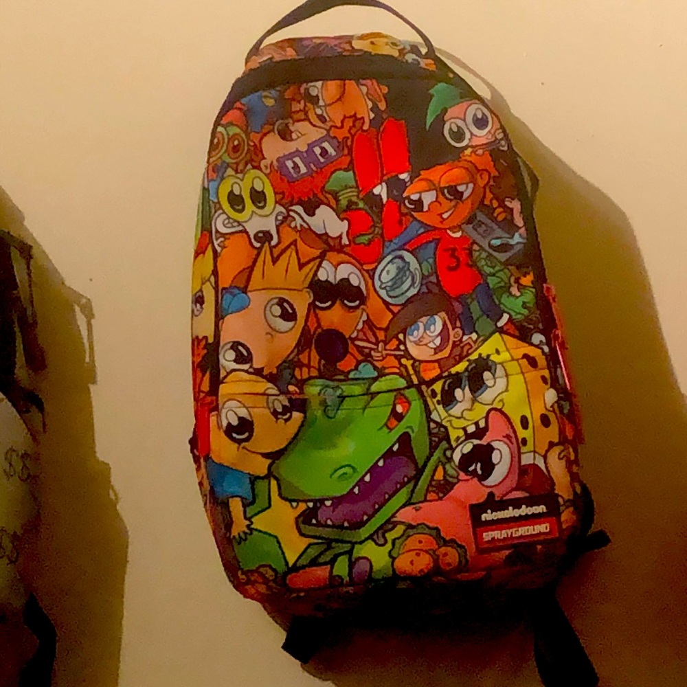 Nickelodeon backpack worn once
